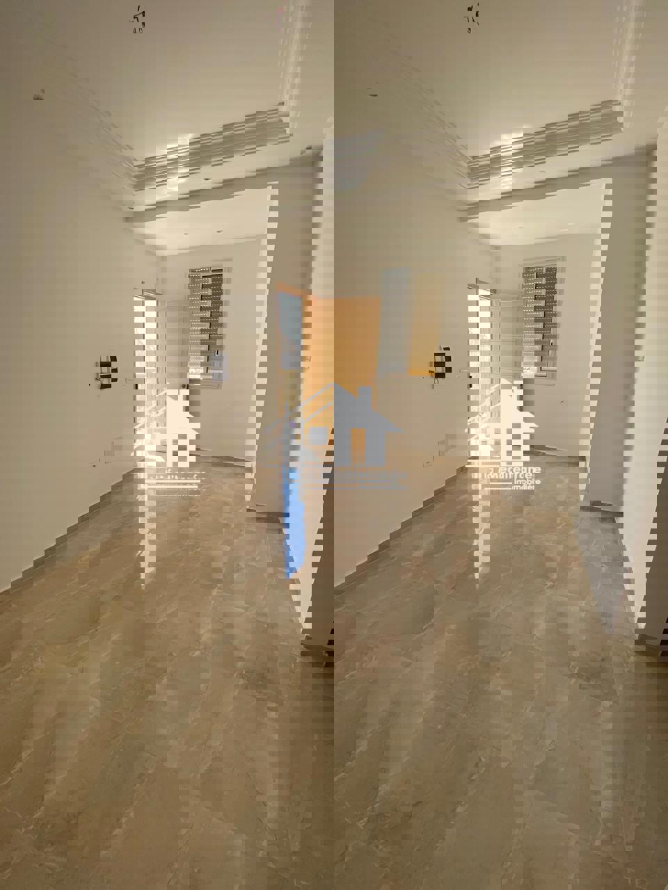 a louer un étage de villa S+2 au bardo