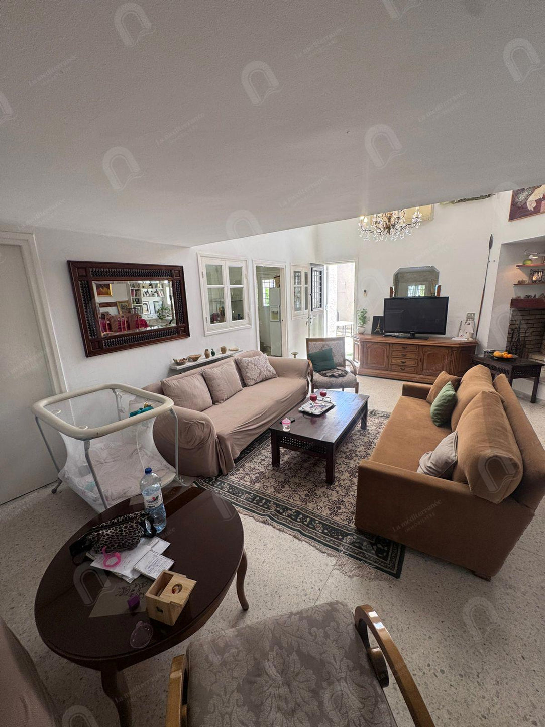 A vendre Villa 2S+5 avec grand jardin à cité romena