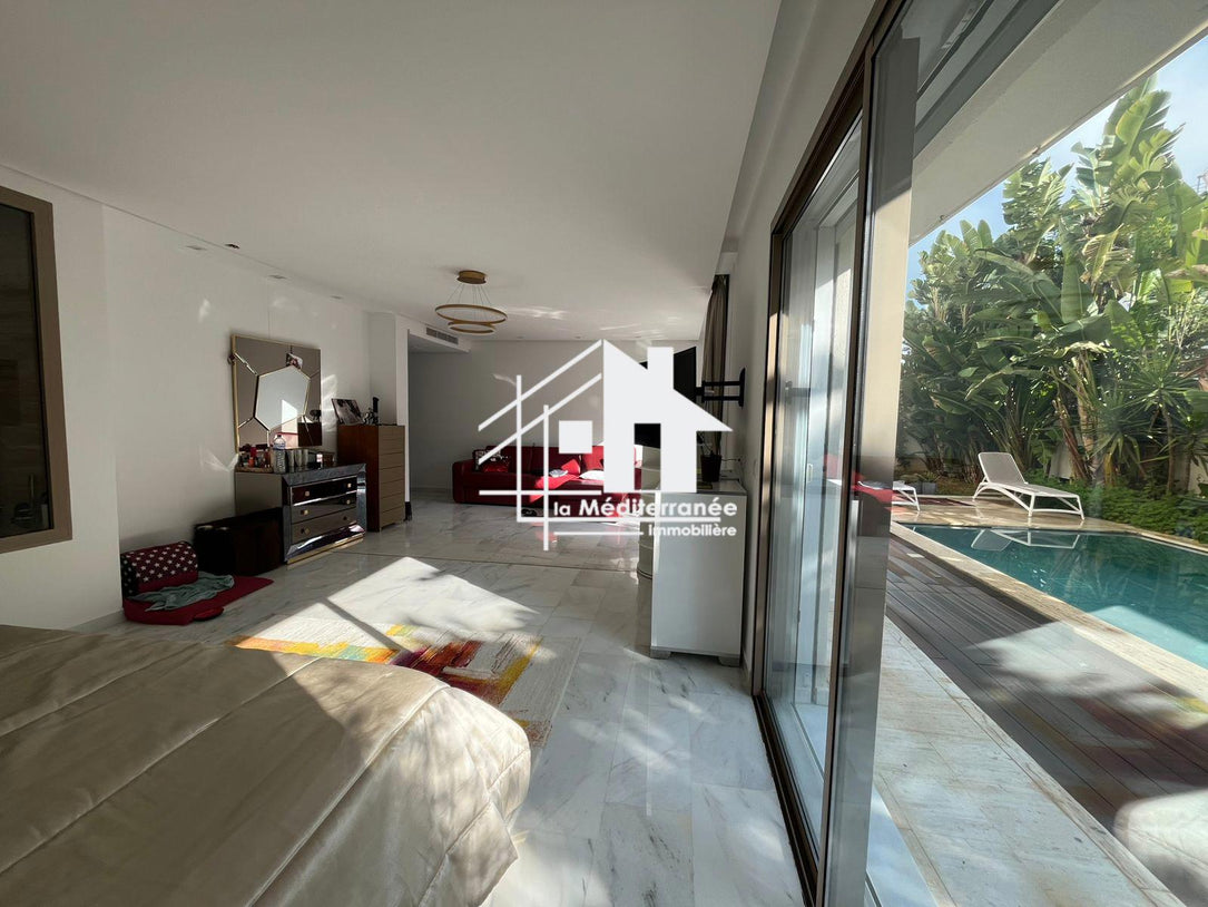 A louer un appartement s+2 vide à Gammarth touristiqie