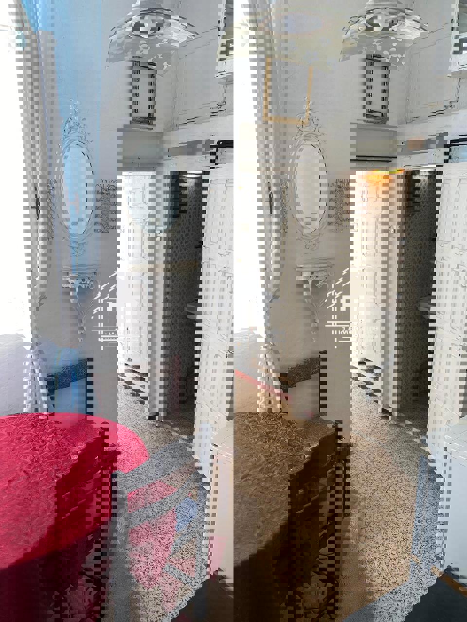 A louer étage de villa S+1 meublé au Bardo