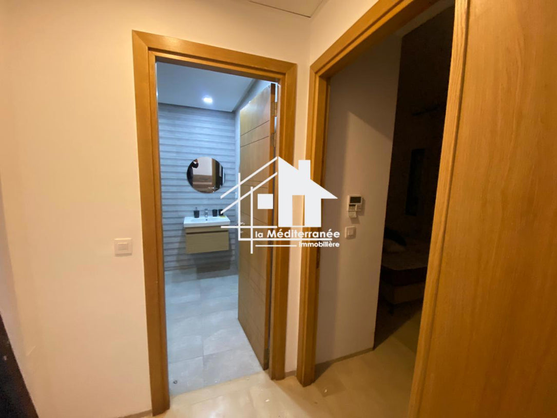 Un appartement S+1 meublé à louer au jardins de Carthage