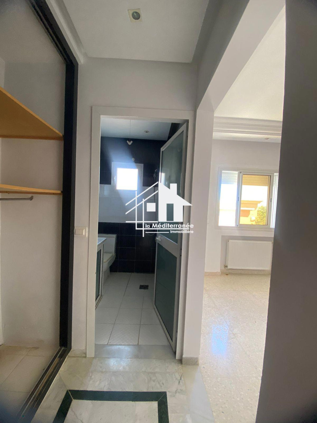 A louer appartement S+2 au bardo cité sekik
