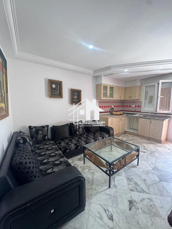 A louer appartement S+1 meublé à Ennasr