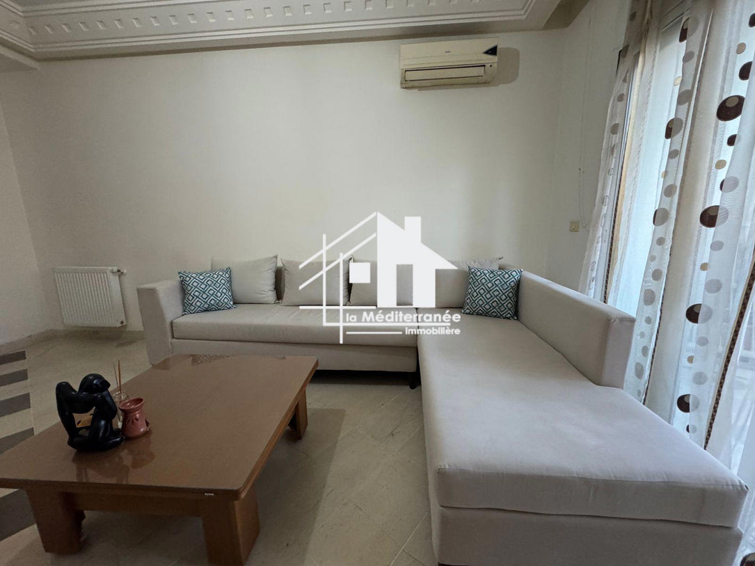 Appartement S+2 meublé  aux jardins de Carthage