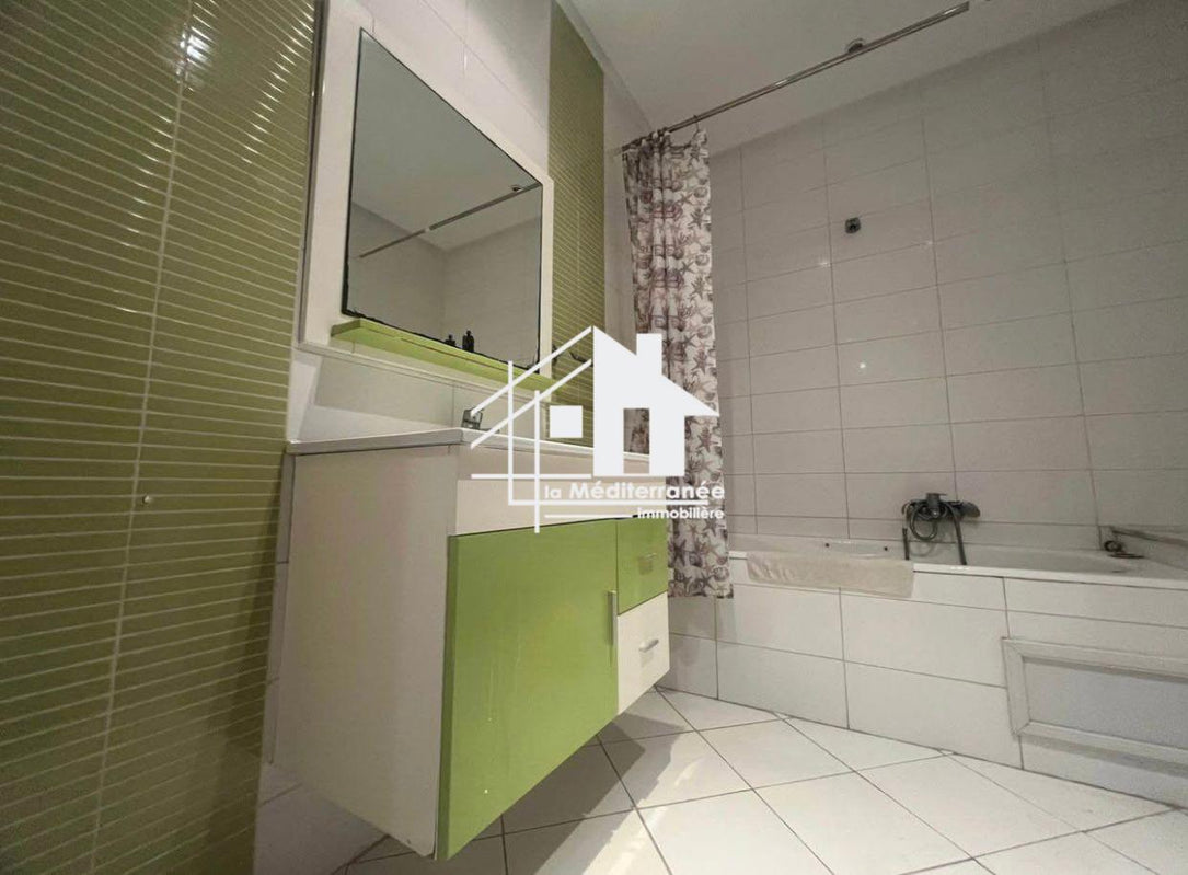 A louer un appartement S+2 aux jardins de carthage