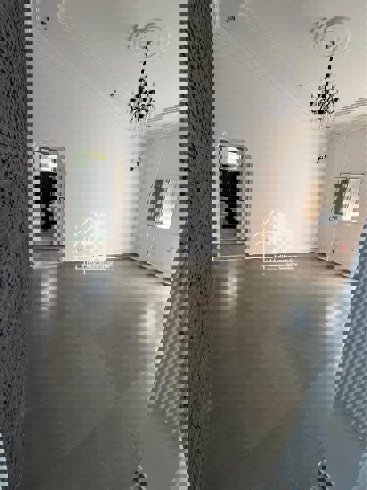 A louer appartement S+2 RDC à denden