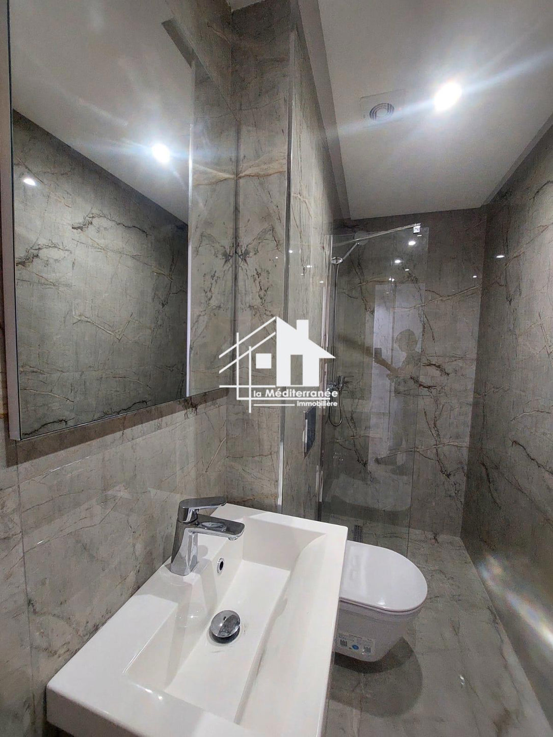 A louer S2 jamais habité à la soukra