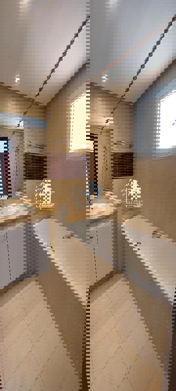 appartement S+3 RDC