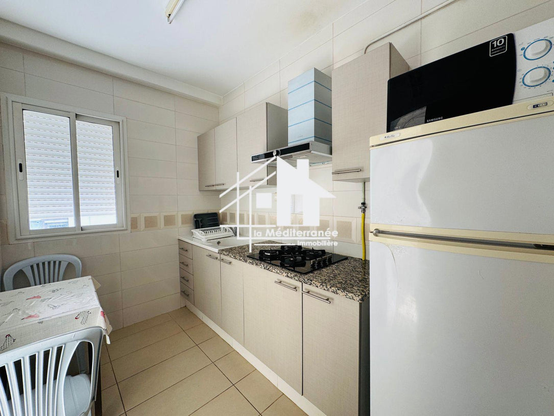 Appartement S+1 meublé aux Jardins de Carthage